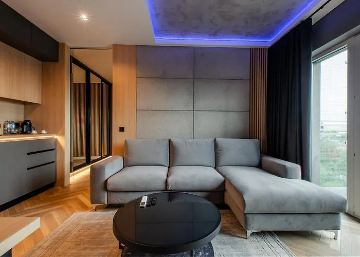 Sky Home- Wood Penthouse -manufaktura, Parking, Klimatyzacja, Dostep Na Kod